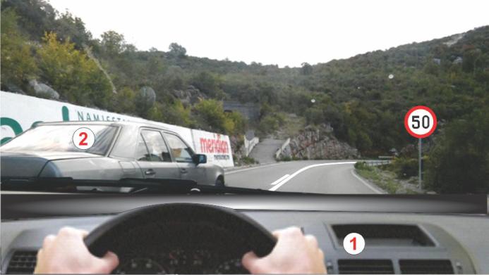 Znak izričite naredbe prikazan na slici važi: