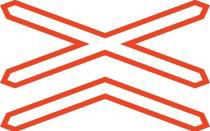 The picture shows a traffic sign:
