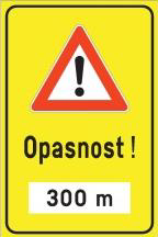 The picture shows a traffic sign: