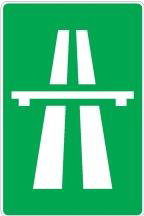 The picture shows a traffic sign: