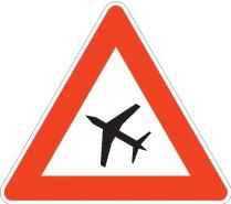 The picture shows a traffic sign: