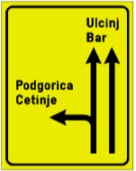 The picture shows a traffic sign: