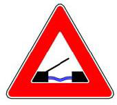 The picture shows a traffic sign.