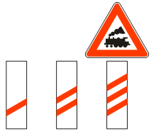 The picture shows a traffic sign.