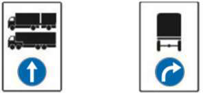 The picture shows a traffic sign:
