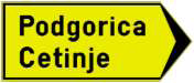 The picture shows a traffic sign: