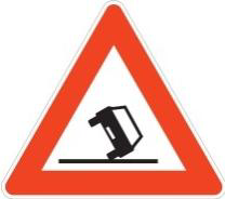 The picture shows a traffic sign: