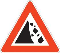 The picture shows a traffic sign: