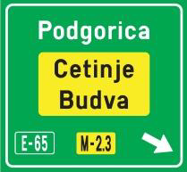The picture shows a traffic sign: