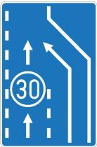 The picture shows a traffic sign: