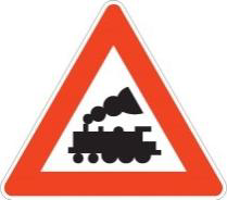 The picture shows a traffic sign: