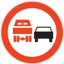 The picture shows a traffic sign: