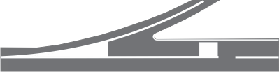The picture shows a stop marking the part of the road with