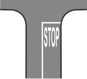 Transverse road markings are: